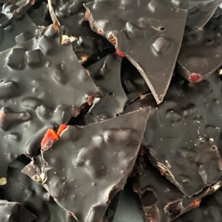 Bark de mango enchilado