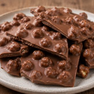 Bark de palomitas caramelizadas