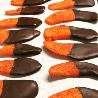 Mangos enchilados con chocolate Bote de 250g